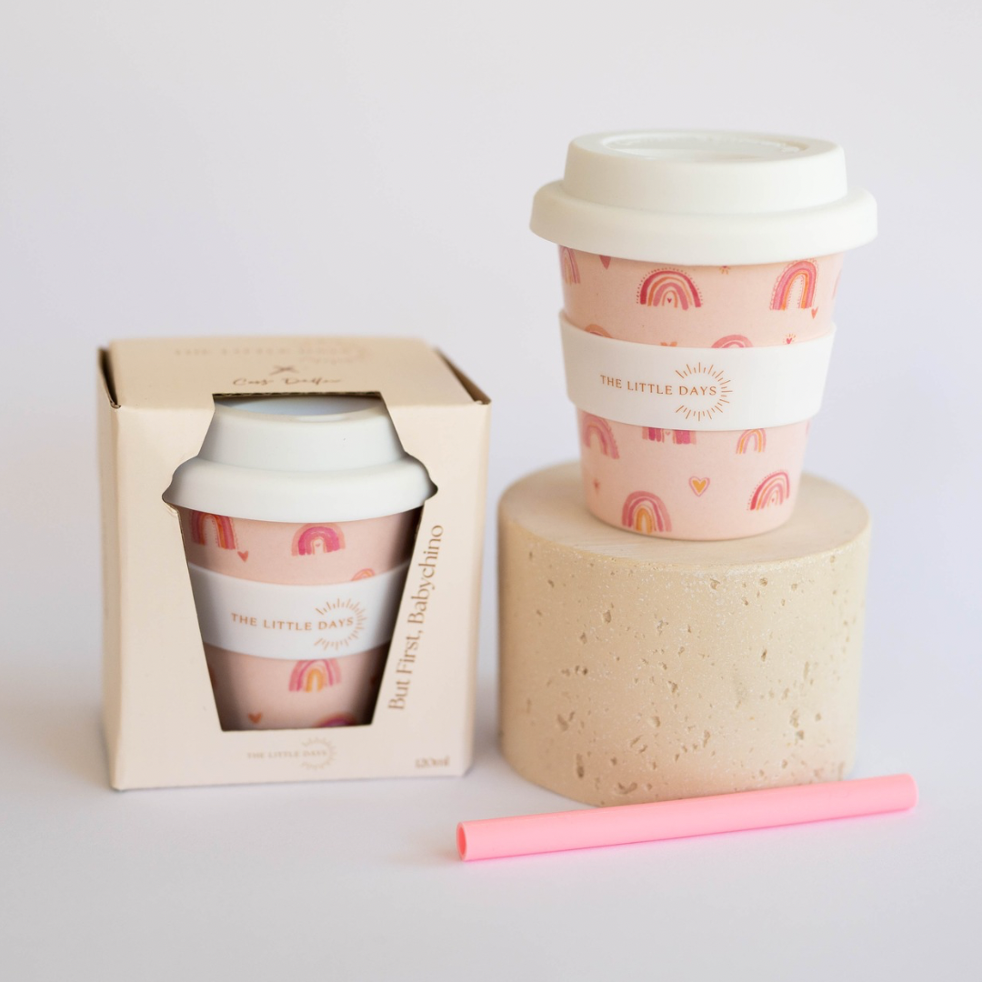 Rainbow Babychino Cup